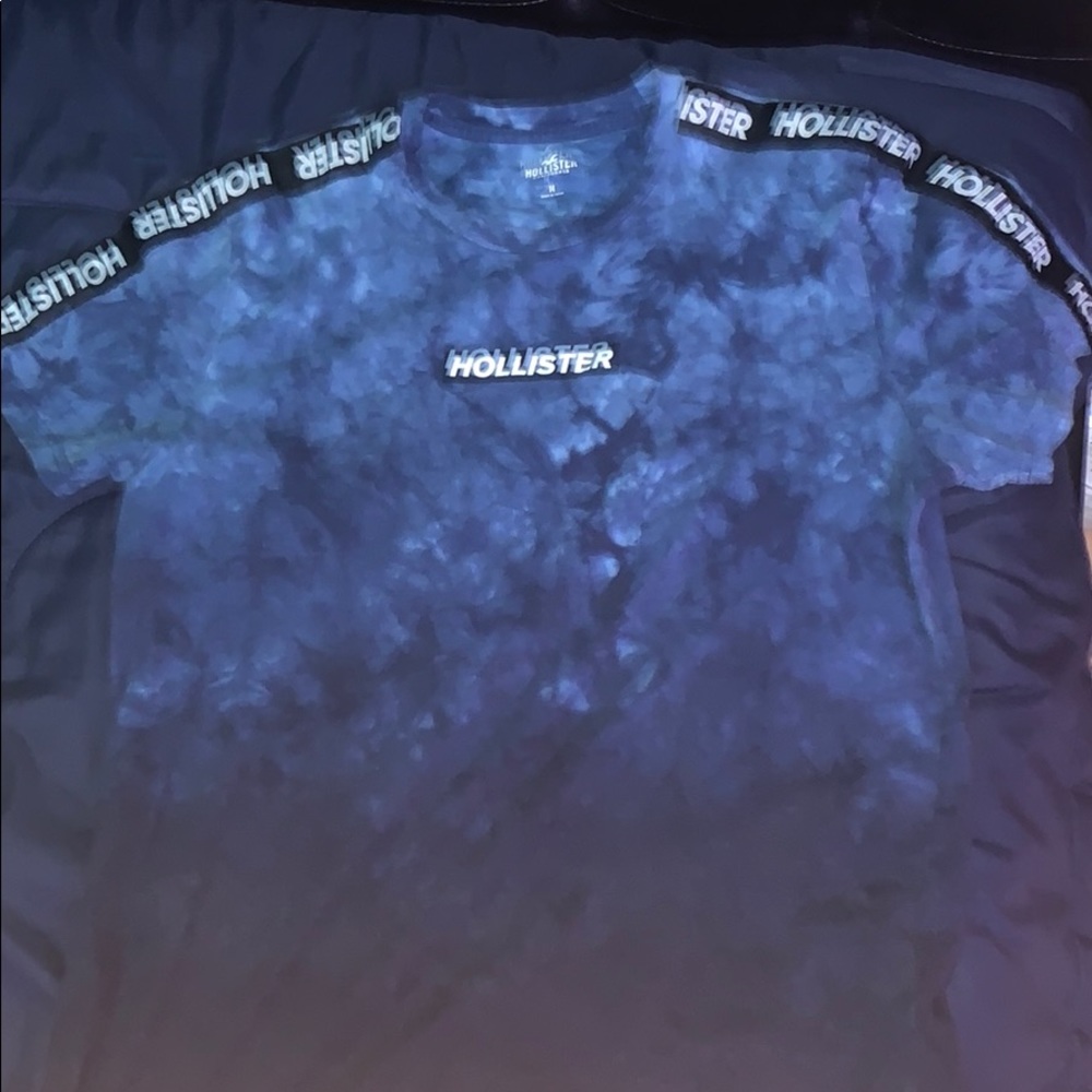 Blue Hollister shirt